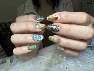 ネイル Eveネイル チップスカルプ専門店のネイルデザイン