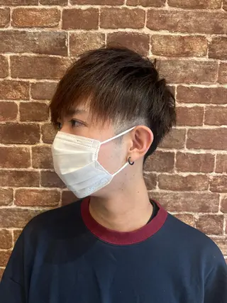 ショート カラー パーマ ヘアアレンジ メンズ キッズ ネイル マツエク・マツパ アイブロウ 久木原 ゆりのヘアスタイル