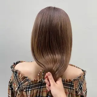 セミロング 🪭risa 暖色/レイヤー🪭のヘアスタイル