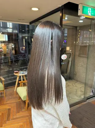 ロング カラー 矢野 晃平のヘアスタイル