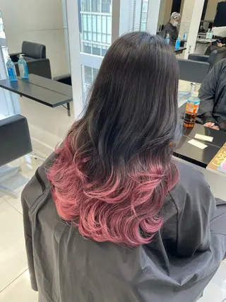 ロング kayo吉祥寺カラー モデル募集中✨のヘアスタイル