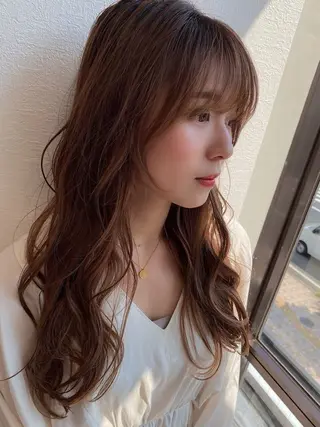 ロング カラー 鍵 魁斗のヘアスタイル