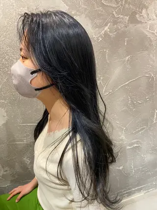 ロング カラー 石井 大空のヘアスタイル