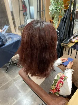 ミディアム カラー newiGRANDE 🌈萩原聖也のヘアスタイル