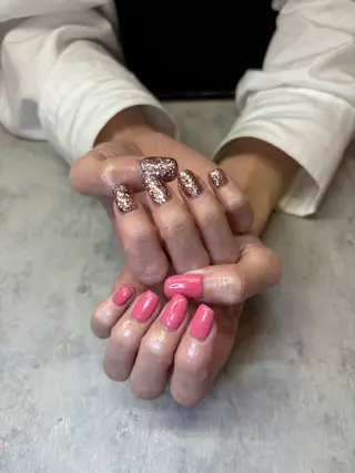 ネイル シンプリーワン 渋谷店🪄MOENAのネイルデザイン