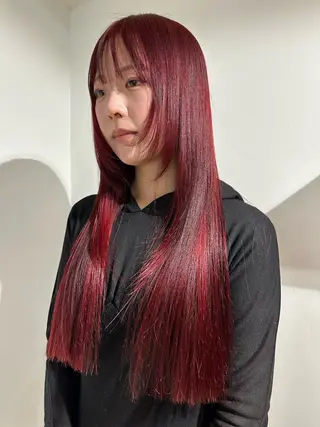 ロング カラー 🎀オイダイラ モモカ🎀のヘアスタイル