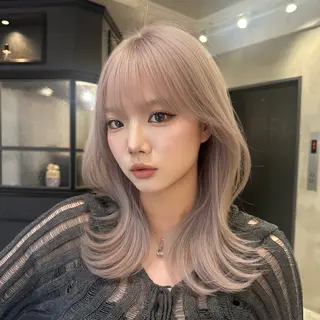 ミディアム 韓国/ボブ/レイヤー /髪質改善/まさ❣️のヘアスタイル