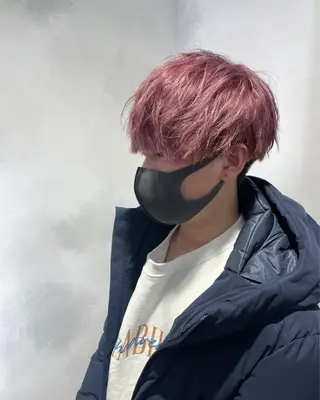 ショート カラー メンズ 髪質改善／パーマ カラー浅草 山本隼輔のヘアスタイル