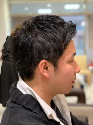 ショート メンズ 平本 雄馬のヘアスタイル