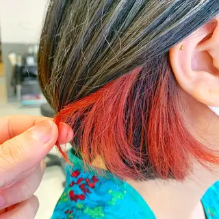 ショート カラー 髪質改善専門店 Lucasのヘアスタイル