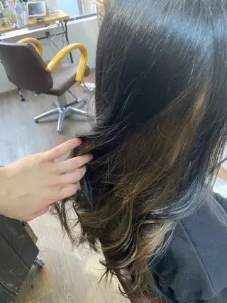 ロング カラー 🎀艶ブリーチカラー 🎀Fan.🎀秋山のヘアスタイル