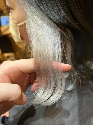 ミディアム amie三宮 NAKANOのヘアスタイル