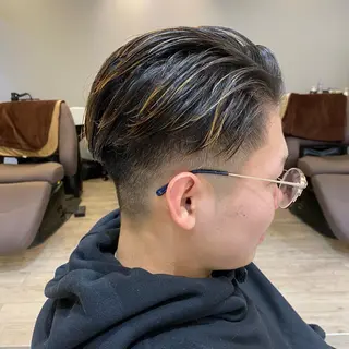 ミディアム メンズ メンズサロンGRIT 店長 深山一平のヘアスタイル