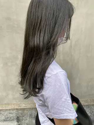 ロング カラー パーマ ヘアアレンジ メンズ キッズ ネイル マツエク・マツパ インナーカラー/ KANAのヘアスタイル