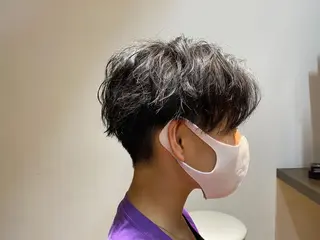 ミディアム メンズ 美髪改善・レイヤー tadasuke⭐️のヘアスタイル