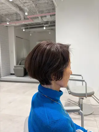 ショート レイヤー♡ 石川優奈のヘアスタイル
