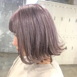 ショート カラー ヘアアレンジ 🐩推し活🐩 FUTABA🍒のヘアスタイル