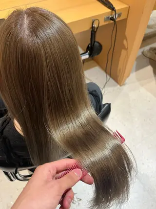 カラー 縮毛矯正/ TSUBAKIのヘアスタイル