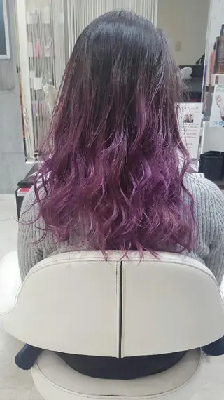 ロング 髪質改善×レイヤー 高嶋のヘアスタイル