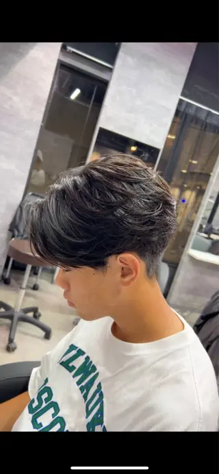 ショート パーマ メンズ men's salonAno所属・メンズサロンAno. YUKIのヘアスタイル