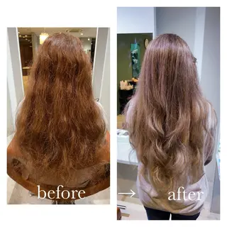 ロング 安藤 伸一のヘアスタイル