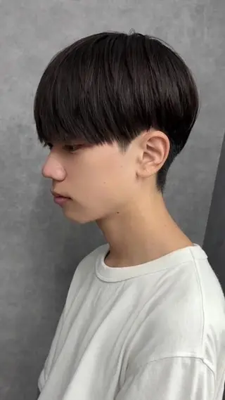 ショート メンズ 臺 佳連のヘアスタイル