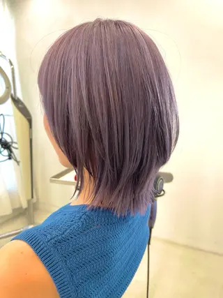 ミディアム カラー 柴田泰秀sotti. 髪質改善/ブリーチのヘアスタイル