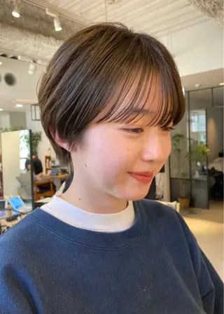 ショート タグチ アスカのヘアスタイル