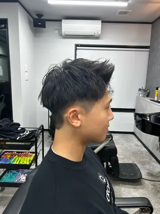 ショート メンズ メンズカット/ メンズパーマ/佐藤のヘアスタイル