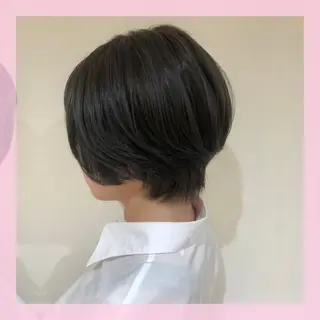 ショート カラー 🍒前川 🍒のヘアスタイル