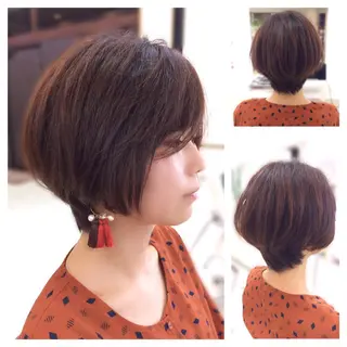 ショート いけだ ゆうのヘアスタイル