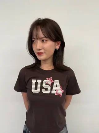 ミディアム カラー KNOWHOW/思川 阿耶のヘアスタイル