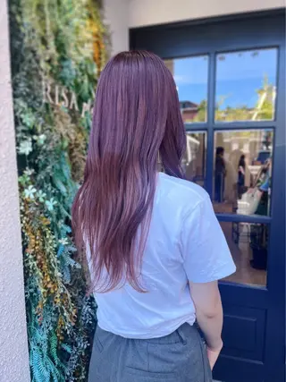 ロング 🪽ナチュラルヘア＊ 大下唯奈🪽🫧のヘアスタイル