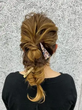 カラー 透明感のあるカラーが 得意／長谷川 健太のヘアスタイル