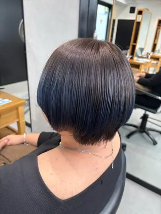 ショート カラーモデル募集 ✨🤍モモハ🤍✨のヘアスタイル