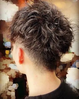 ミディアム HOOPbarber shop💈のヘアスタイル
