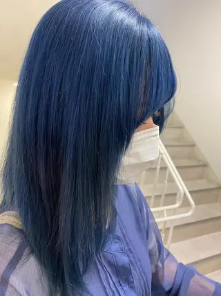 ロング カラー ヘアアレンジ メンズ キッズ ネイル マツエク・マツパ 透明感カラー🤎 ゆりのヘアスタイル