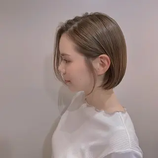ミディアム パーソナルカラー lapiax阿部のヘアスタイル