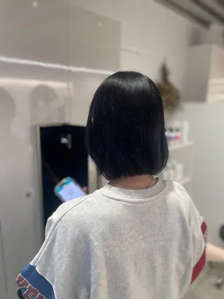 ミディアム 🤍ショートボブ 🤍NANAMI🤍のヘアスタイル