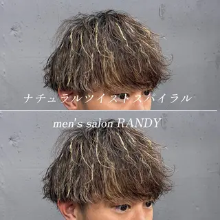 パーマ メンズ 柏メンズカットパーマ NO.1タイチのヘアスタイル