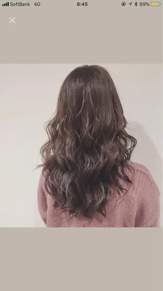 ロング カラー ヘアアレンジ 白髪ぼかしハイライト 茗荷谷駅徒歩2分のヘアスタイル