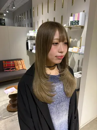 ロング milli所属・西脇 久玲愛のヘアスタイル