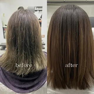 セミロング パーマ 💈直毛×ツイスパの プロ🥷清水真之介のヘアスタイル