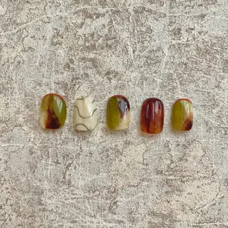ネイル 自由が丘サロン あやめ💅のネイルデザイン