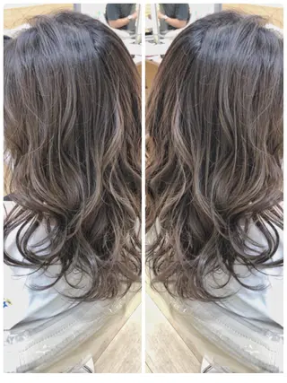 ミディアム Ash 津田沼店のヘアスタイル
