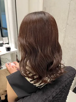 sena⌇ベージュ⌇ ブリーチなしWカラーのヘアスタイル