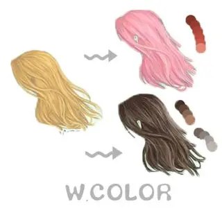 カラー Mer 髙橋　めいのヘアスタイル