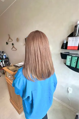 ミディアム nove hair &spaのヘアスタイル