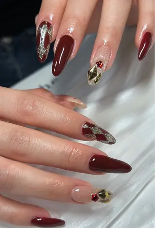 ネイル Horie 雪のネイルデザイン