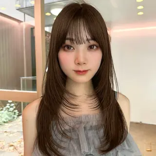 ロング 表参道レイヤー Kinoのヘアスタイル